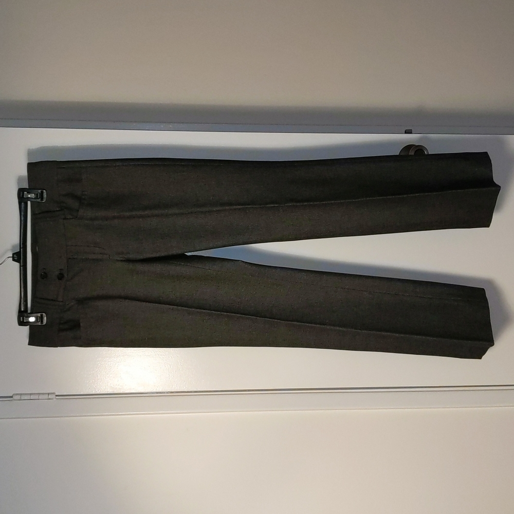 Banana Republic, grey Sloan pants, size 6}